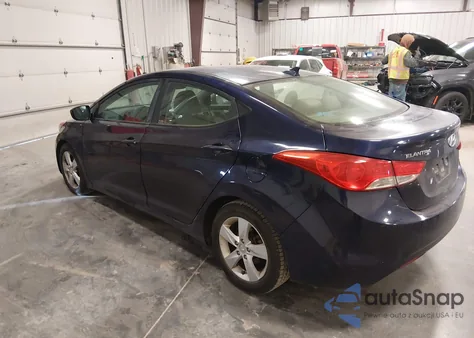 2013 Hyundai Elantra Gls from USA, damaged, VIN 5NPDH4AE2DH336768